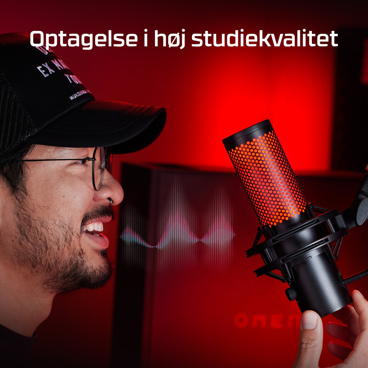 HyperX QuadCast 2 Mikrofon Kablet -7.5dB Sort