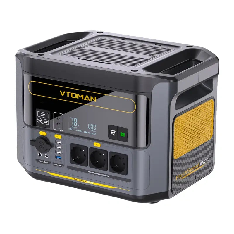 Bærbar kraftværk VTOMAN FlashSpeed1500 1500W