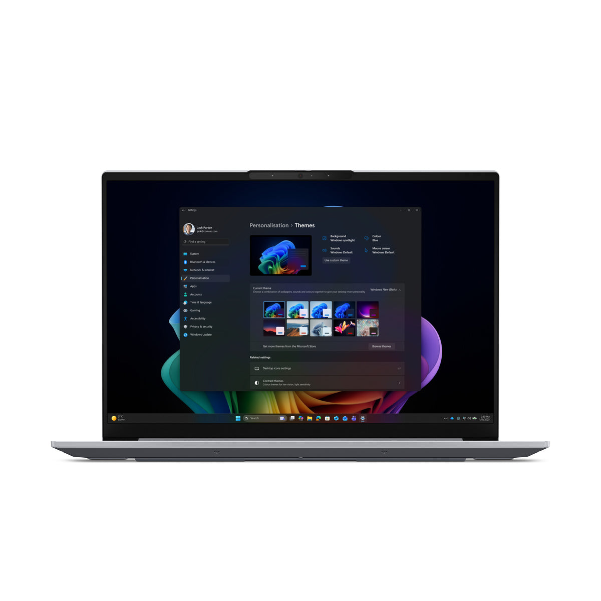 Lenovo ThinkBook 16 G9 IPL Copilot+ PC Intel Core Ultra 5 325 Laptop 40,6 cm (16") WUXGA 16 GB DDR5-SDRAM 512 GB SSD Wi-Fi 7 (802.11be) Windows 11 Pro Grå Engelsk