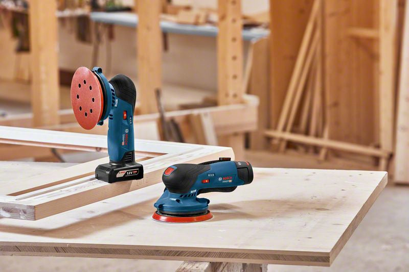 Bosch GEX 12V-125 Professional Excentersliber 12V Uden batteri Batteri og lader ikke inkluderet
