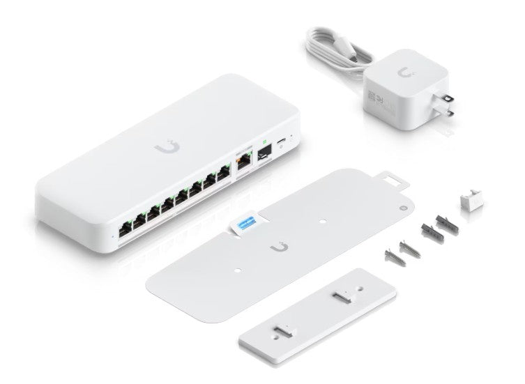 Ubiquiti UniFi Flex 2.5G Switch 10-porte 10 Gigabit Ethernet PoE+