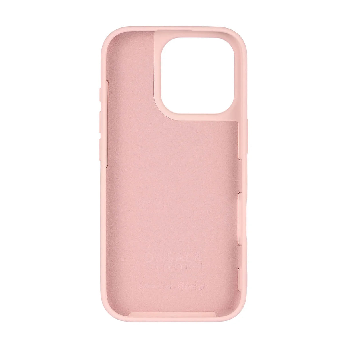Mobilcover med Silikone Feel Chalk Pink - iPhone 16 Pro