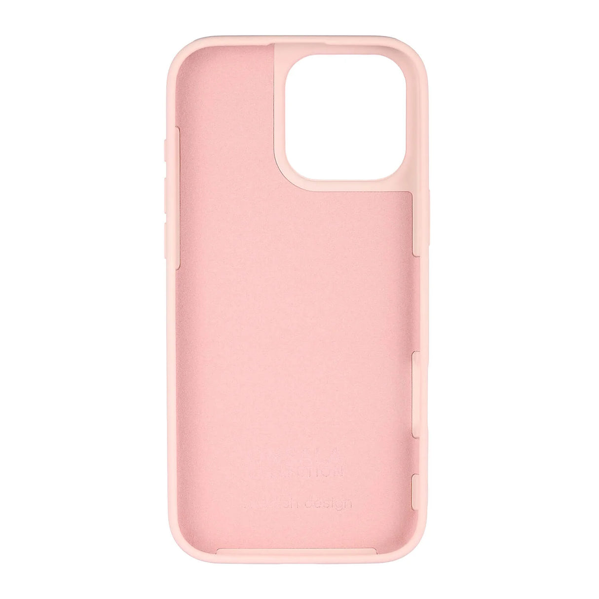 Onsala Mobilcover med Silikone Feel Chalk Pink - iPhone 16 Pro Max