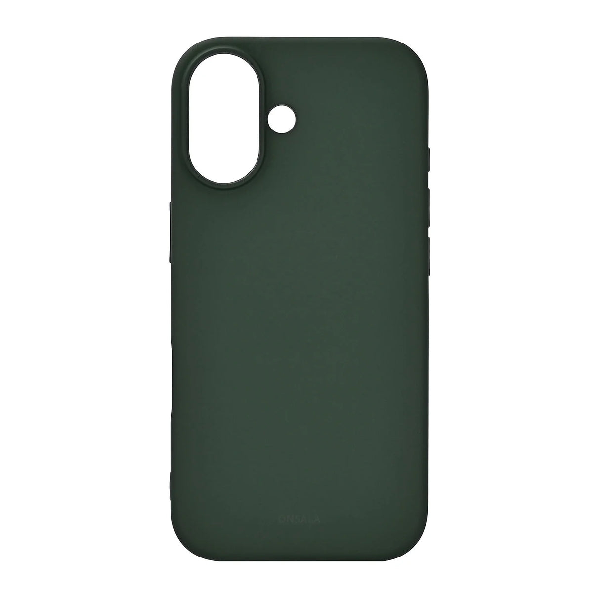 Mobilcover med Silikone Feel Olive Green - iPhone 17