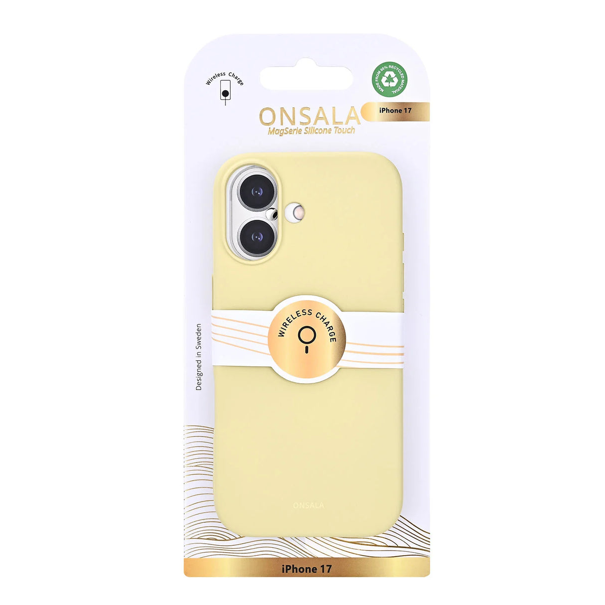 Mobilcover med Silikone Feel Lemon - iPhone 17