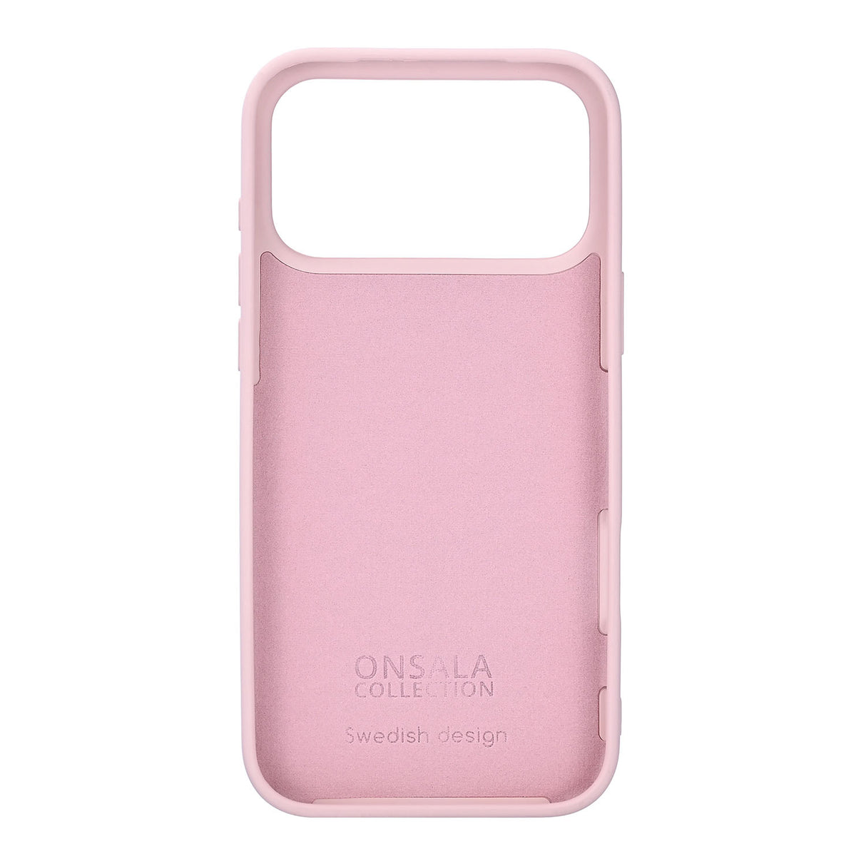 Mobilcover med Silikone Feel Chalk Pink - iPhone 17 Pro Max