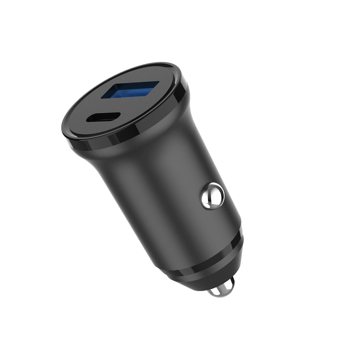 Gear Charger 12/24 V 1x Usb C + 1x Usb A Pd 30 W + Qc18.0 W Max Black