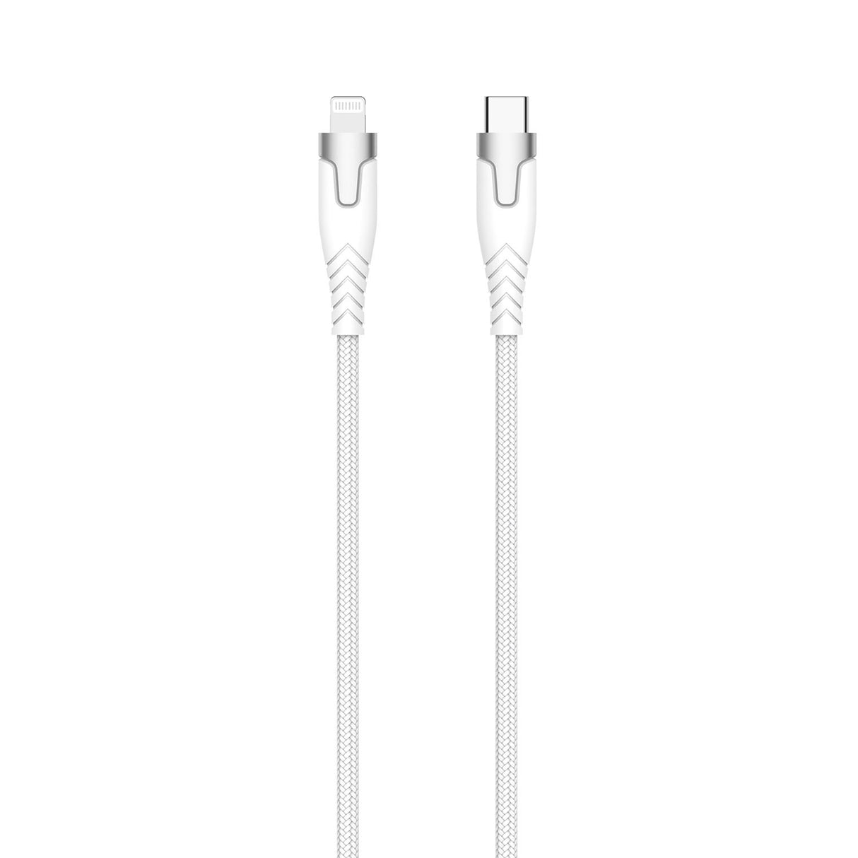 Gear Kevlar Cable Pro Usb C To Lightning 1.5m Kevlar Cable With Metalhousing White