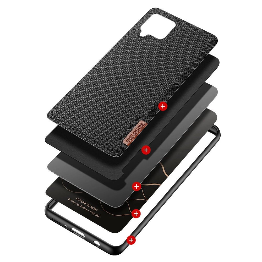 Dux Ducis Fino æske til Samsung Galaxy A42 5G sort