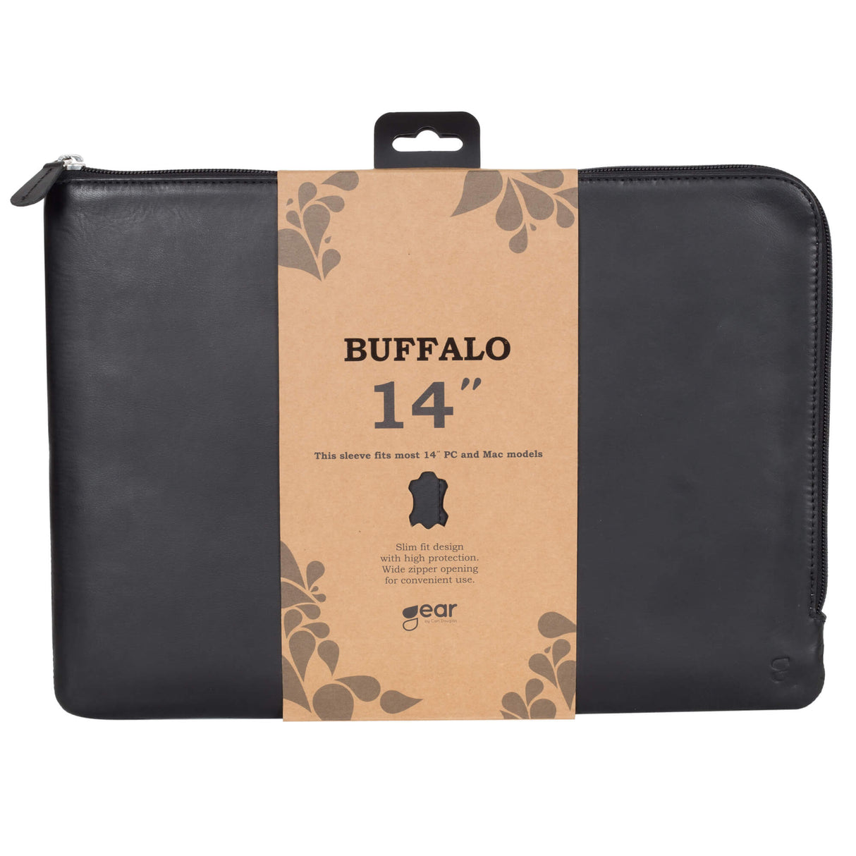 Buffalo Computer Sleeve 14" Mac Og Pc Sort