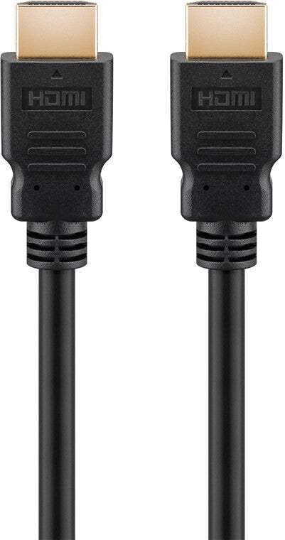 Goobay 61163 HDMI-kabel 10 m HDMI Type A (Standard) Sort