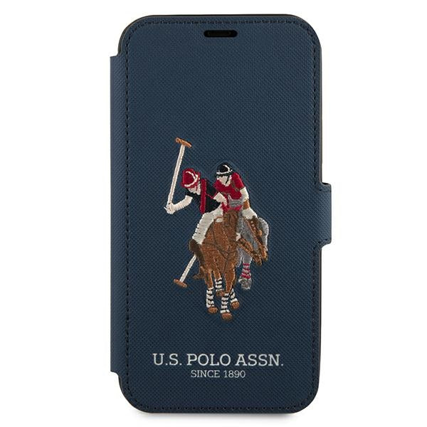 US Polo USFLBKP12MPUGFLNV iPhone 12/12 Pro 6,1" granatowy/navy bog Polo Embroidery Collection