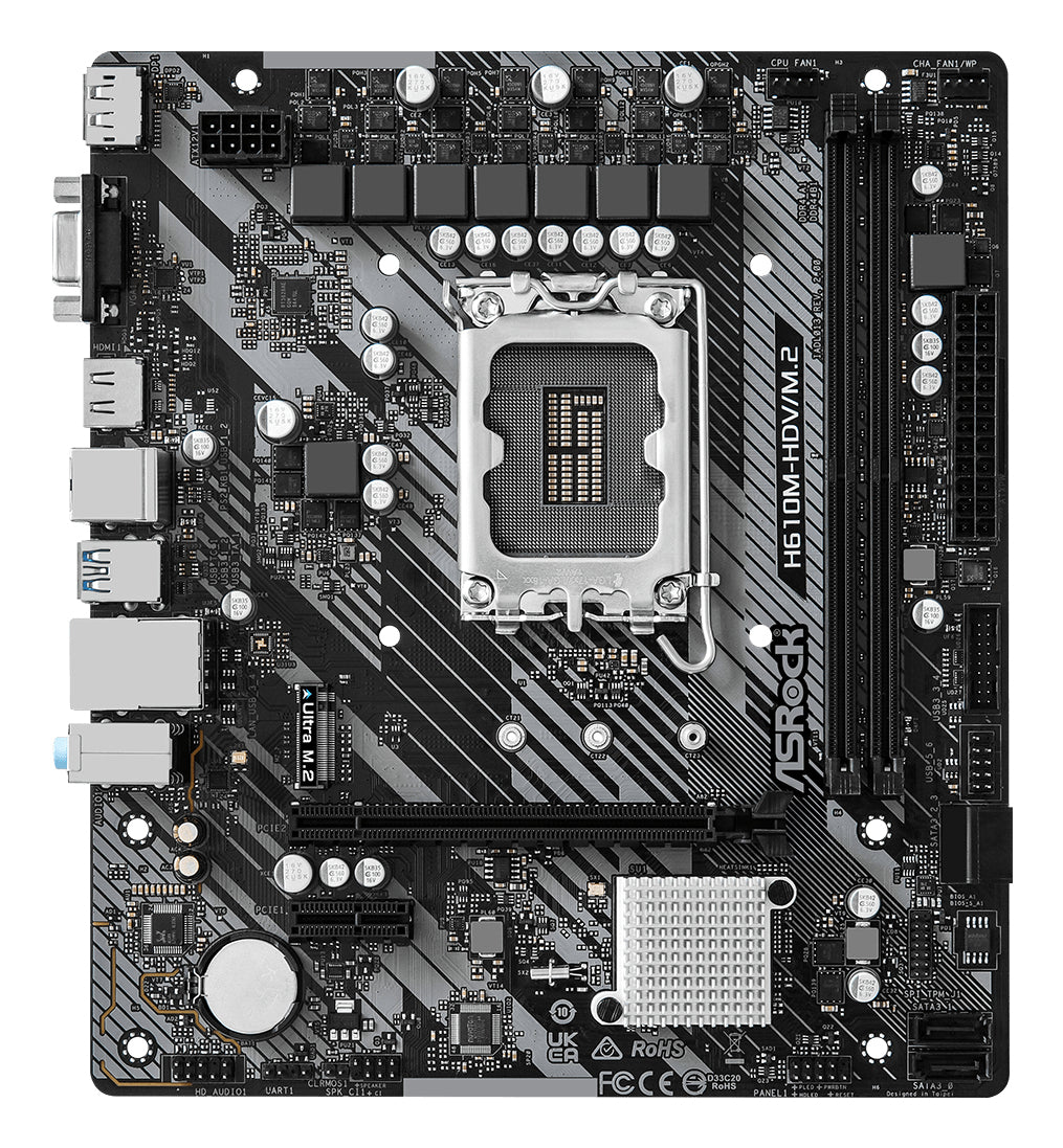 Asrock H610M-HDV/M.2 R2.0 Micro-ATX LGA1700