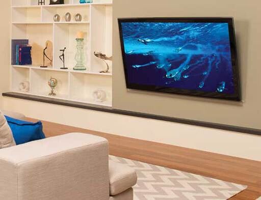 SANUS VLT5 2,03 m (80") Sort