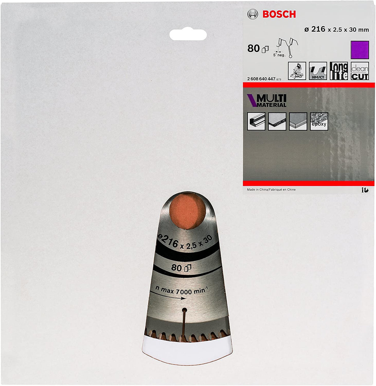 Bosch 2608640447 rundsavklinge 21,6 cm 1 stk