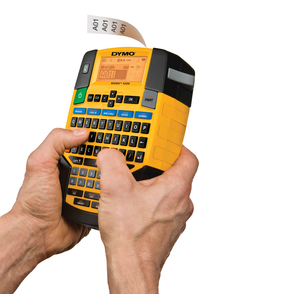 DYMO IND Fleksibel mærkattape (1,9 cm x 4 m) 1kassette(r) 18489