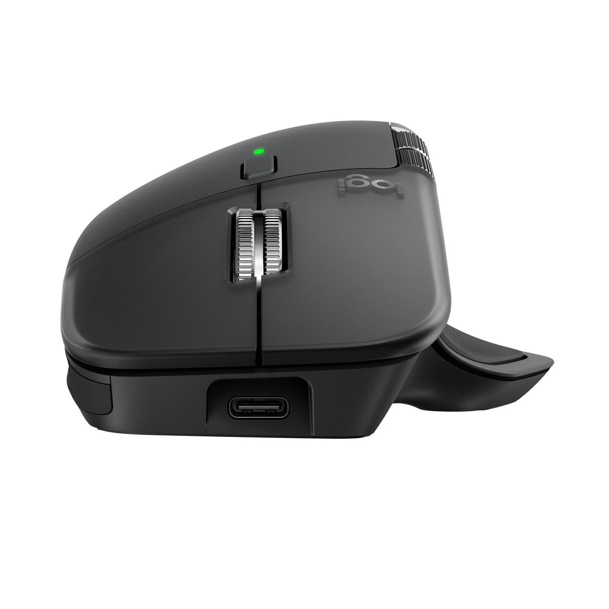 Logitech MX Master 4 mus Kontor Højre hånd RF trådløs + Bluetooth Laser 8000 dpi