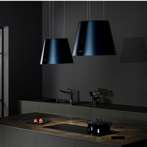 Silverline SM 4386-40 BL wirehængt emhætte