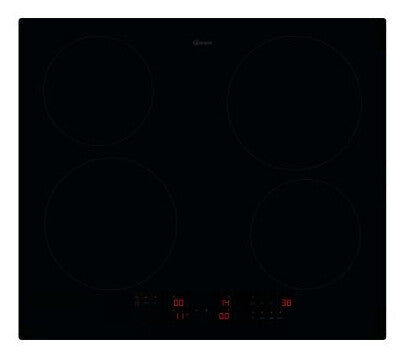 Gram KKI 6244-90 TI kogeplade Sort Indbygget 59.2 cm Zone induktionskogeplade 4 zone(s)
