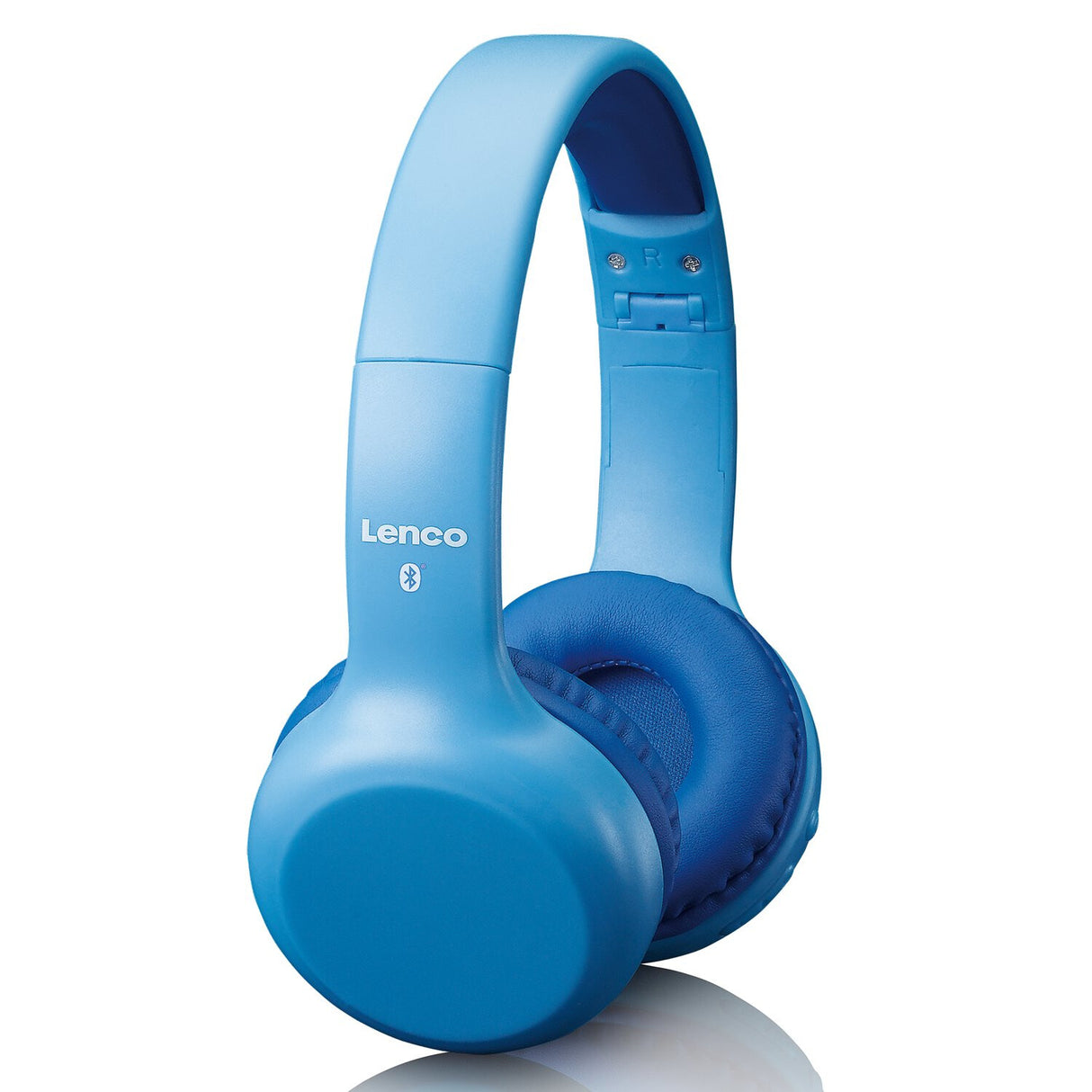 Lenco HPB-110 Kids Kopfhörer BT blau 85DB Limite akku stickers Headset Kabel & trådløs Micro-USB Bluetooth Blå
