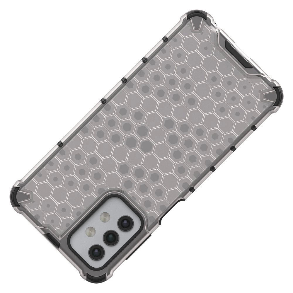Honeycomb Case rustning med TPU Bumper til Samsung Galaxy A32 5G grøn
