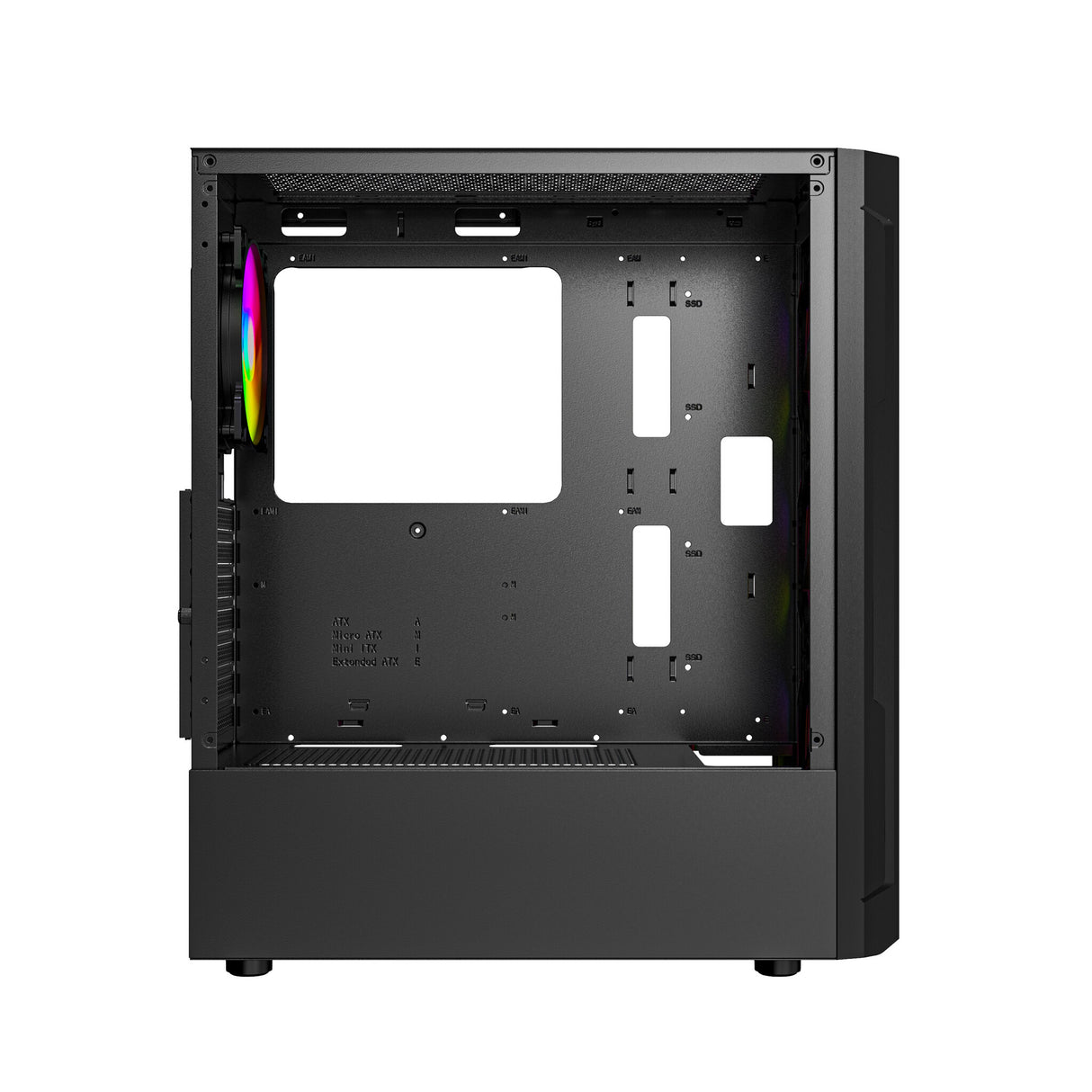 Gembird Fornax 400X Midi Tower Sort