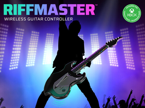 PDP Riffmaster Sort, Grå Guitar Analog/digital PC, Xbox One, Xbox Series S, Xbox Series X