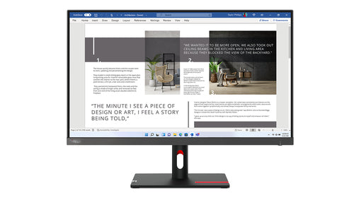 Lenovo ThinkVision S27i-30 27 1920 x 1080 (Full HD) VGA (HD-15) HDMI 100Hz