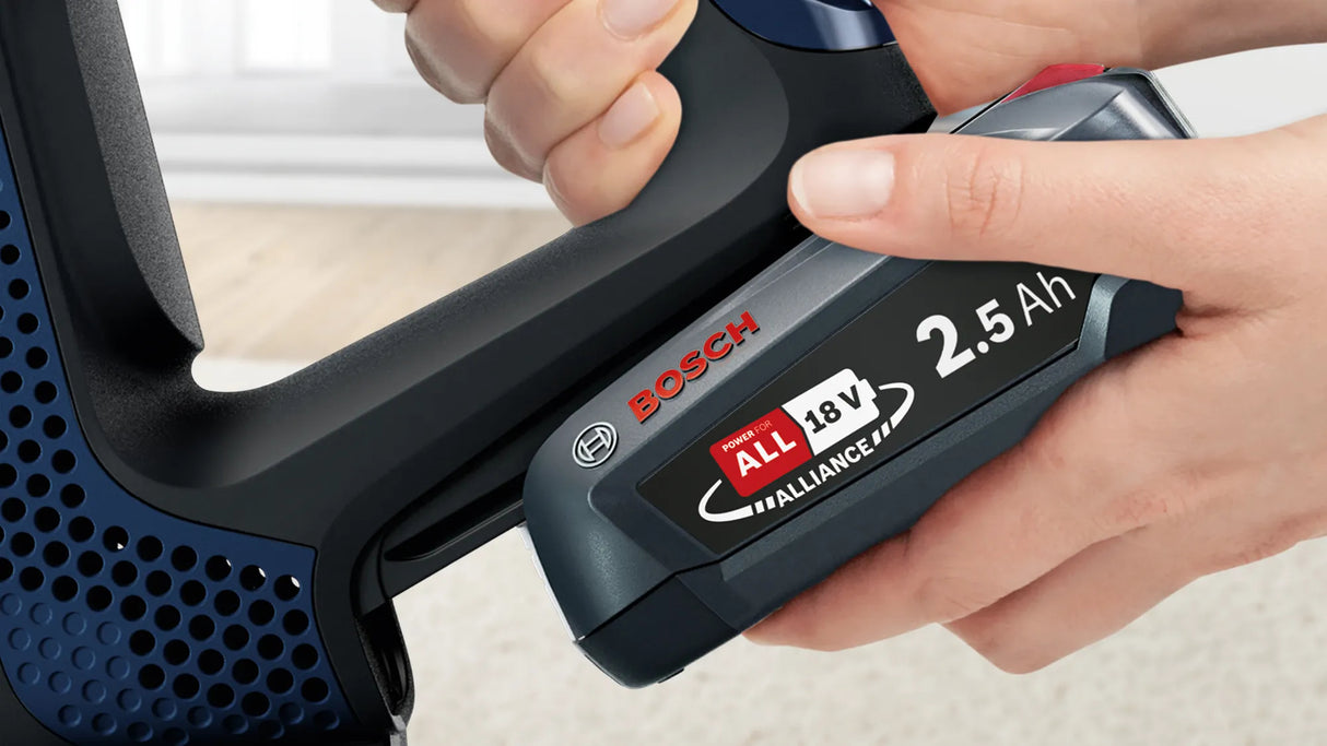 Bosch Serie 6 BCS611P4A stav støvsuger & elektrisk kost Batteri Dry Hygiejnefilter Poseløs 0,3 L Sort 2,5 At