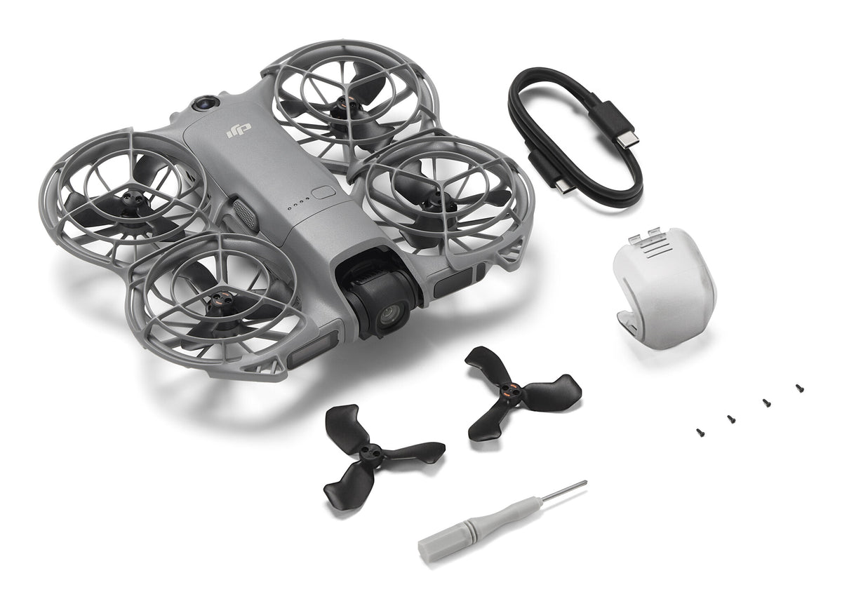 DJI Neo 2 4 rotorer Quadrokopter 12 MP 2688 x 1512 pixel 1606 mAh Sort, Grå