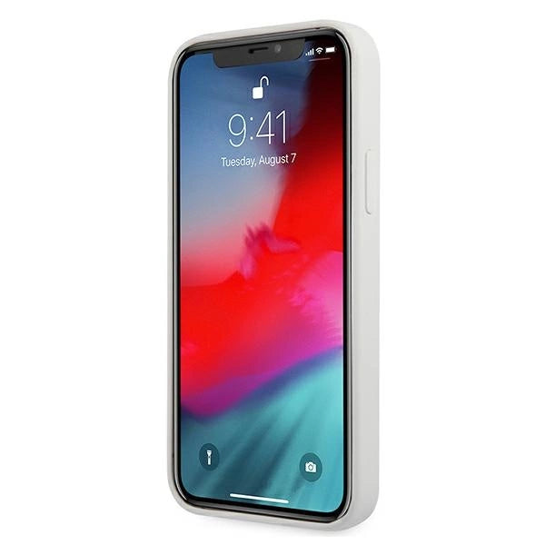 Guess GUHCP12SLSVSCR iPhone 12 mini 5.4" creme/creme hardcase Script Vintage