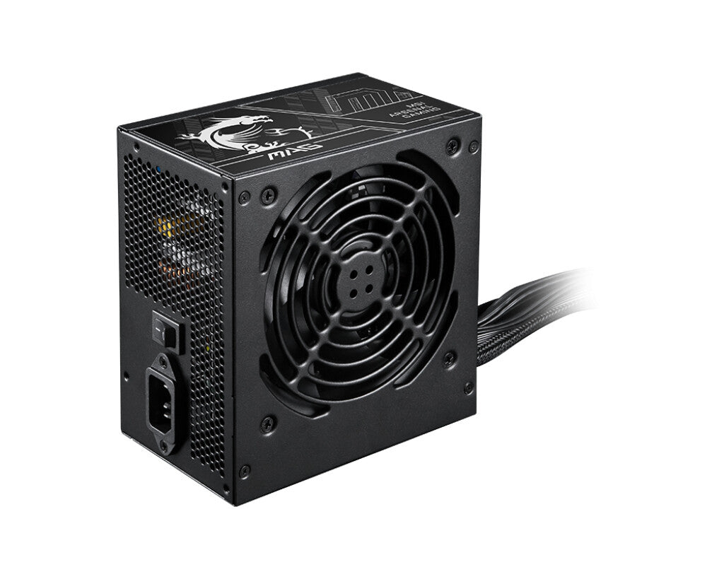 MSI MAG A750BN PCIE5 II enhed til strømforsyning 750 W 24-pin ATX ATX Sort