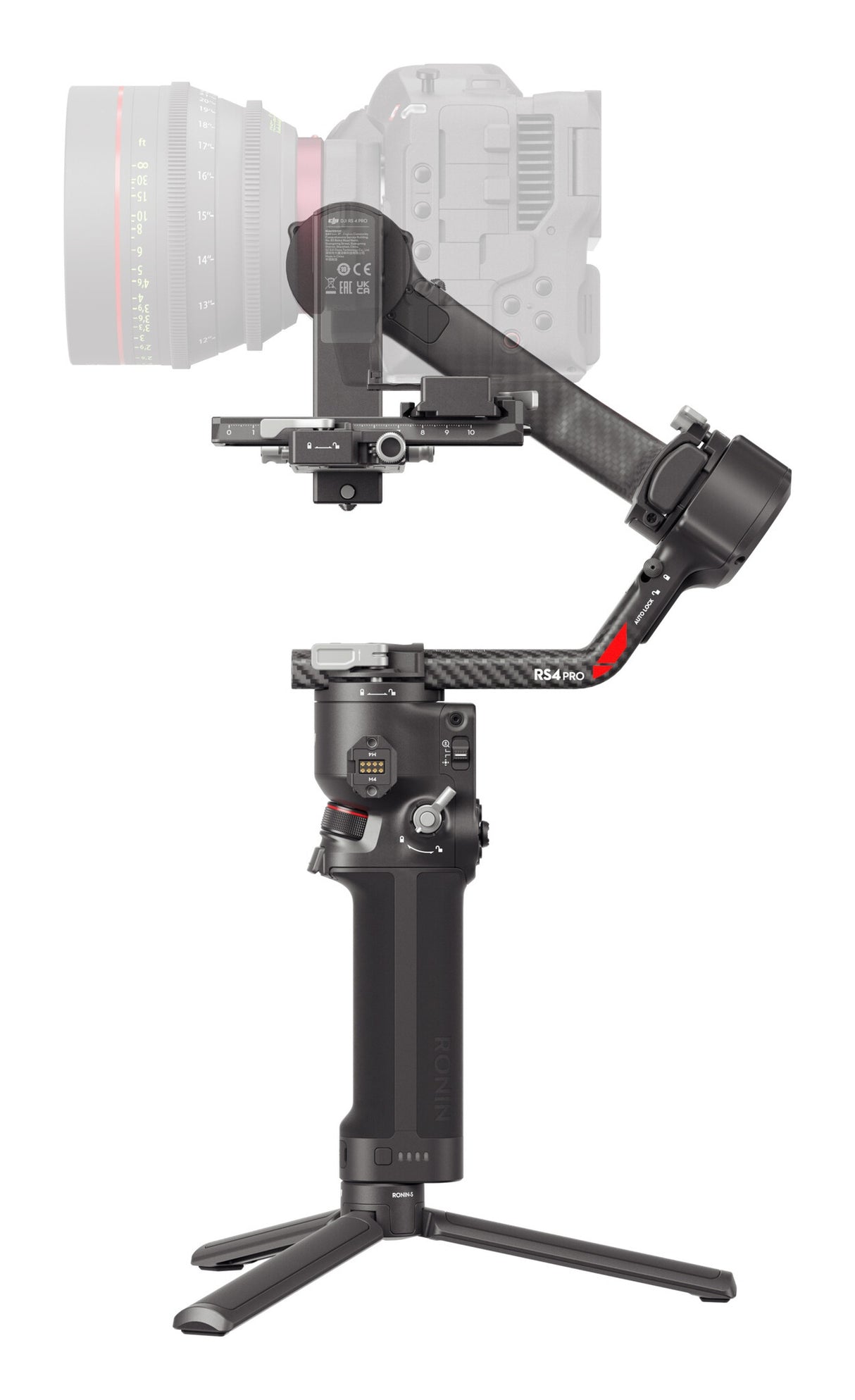 DJI RS 4 Pro Stabilisator håndkamera Sort