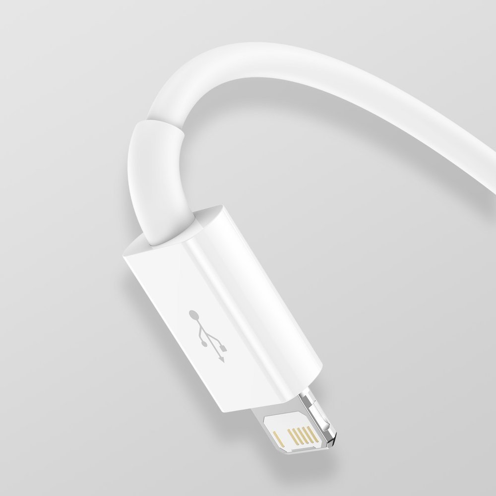 Baseus Superior 3in1 USB Cable - Lightning / USB Type C / Micro USB 3.5 A 1.5 m White (CAMLTYS-02)