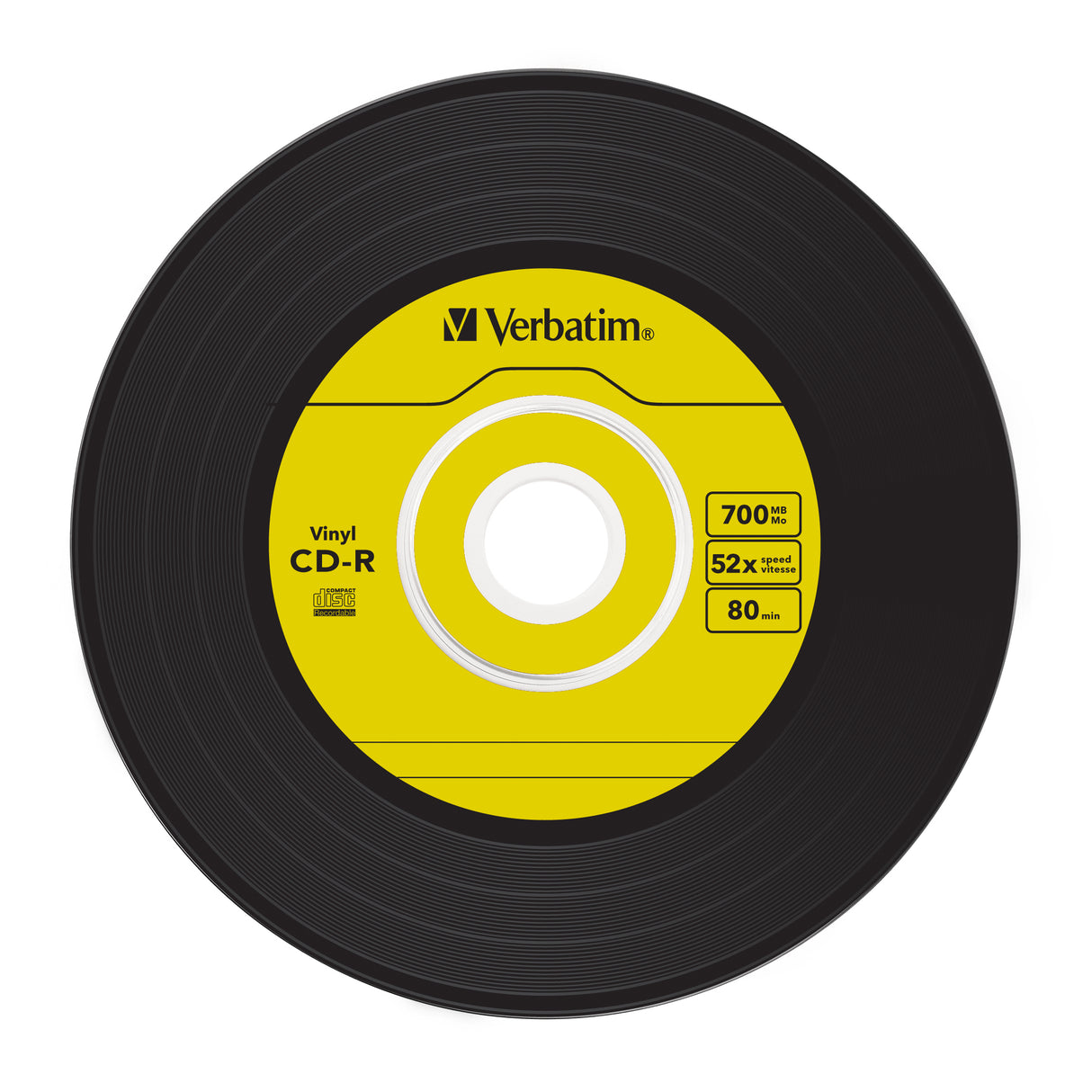 Verbatim CD-R AZO Data Vinyl 700 MB 52x 10 stk
