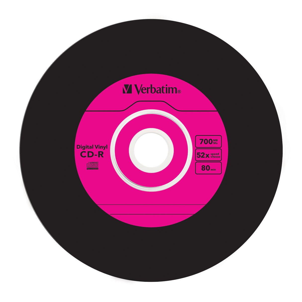 Verbatim CD-R AZO Data Vinyl 700 MB 52x 10 stk