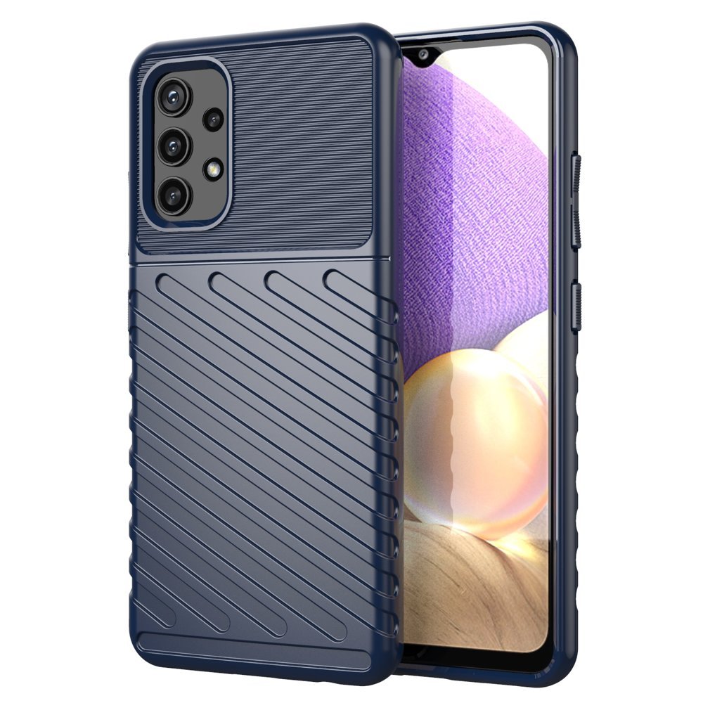 Thunder Case Flexible Tough Rugged Cover TPU Case til Nokia 5.4 blå