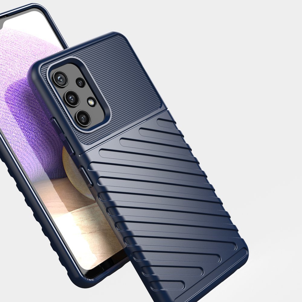 Thunder Case Flexible Tough Rugged Cover TPU Case til Nokia 5.4 blå