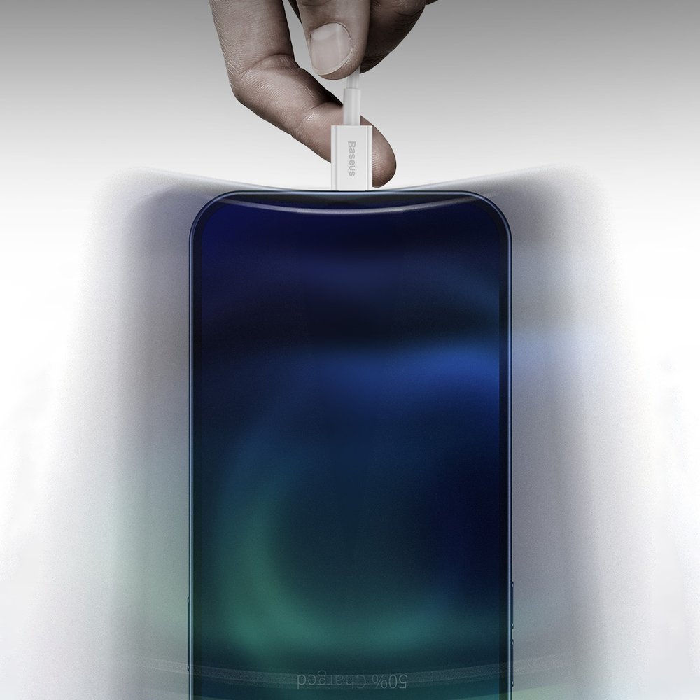 Baseus Superior USB - Lightning kabel 2,4 A 2 m sort (CALYS-C01)