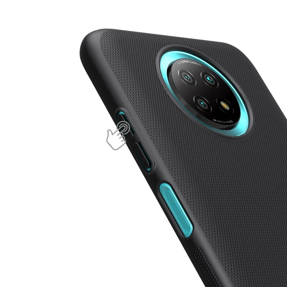 Nillkin Super Frosted Shield forstærket forside til Xiaomi Redmi Note 9T 5G sort