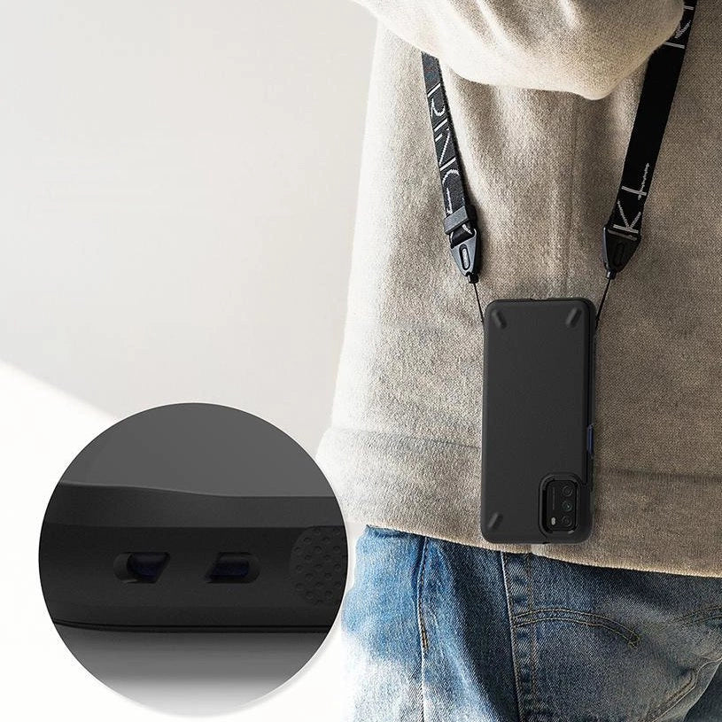 Ringke Onyx holdbar TPU-kasse til Xiaomi Poco M3 blå (OXXI0002)