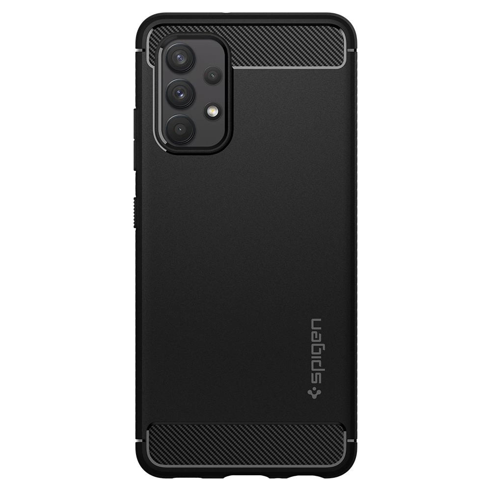 Spigen Rugged Armor Case til Samsung Galaxy A52 / A52S - Matte Black
