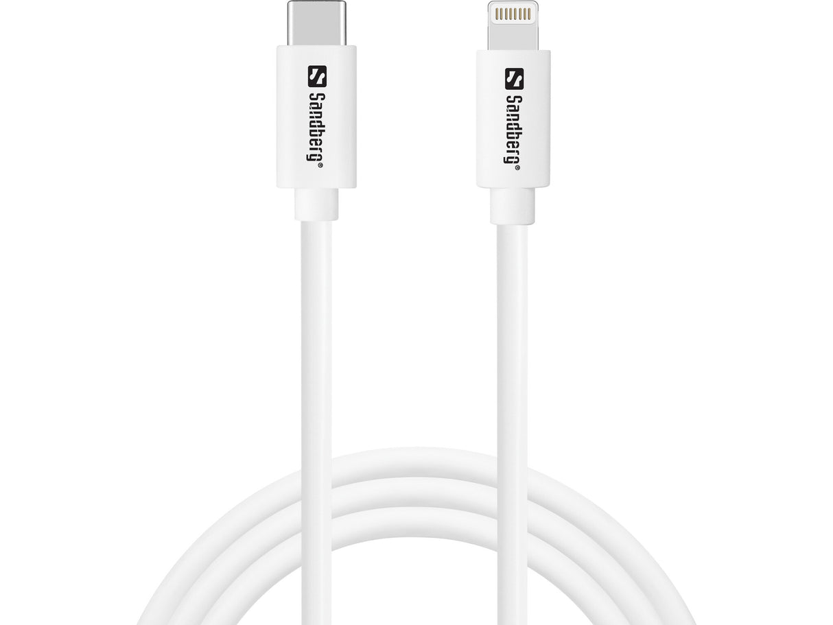 Sandberg USB-C AC Charger +Lightning 1M