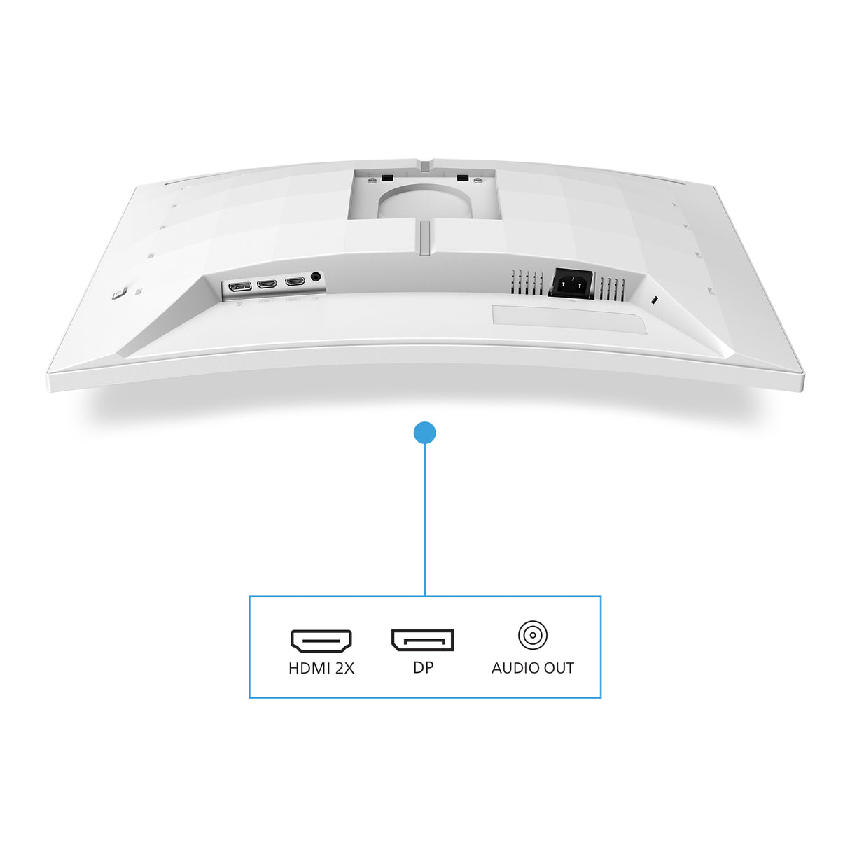 Philips Evnia 5000 27M2C5501/00 computerskærm 68,6 cm (27") 2560 x 1440 pixel Quad HD LCD Hvid
