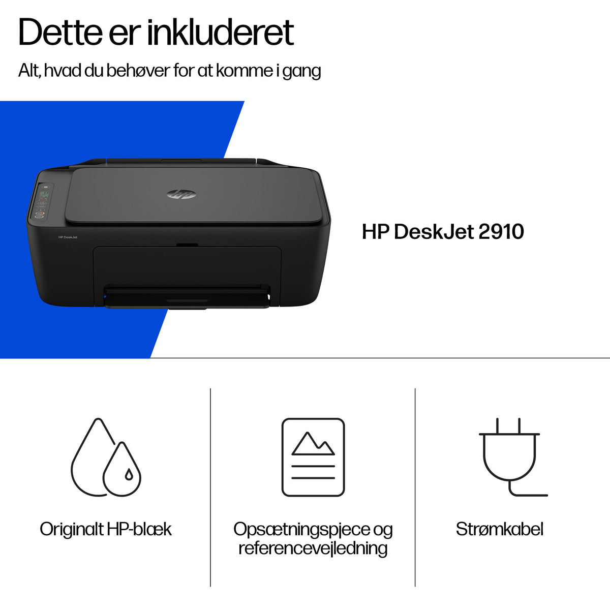 HP Deskjet 2910 All-in-One Blækprinter