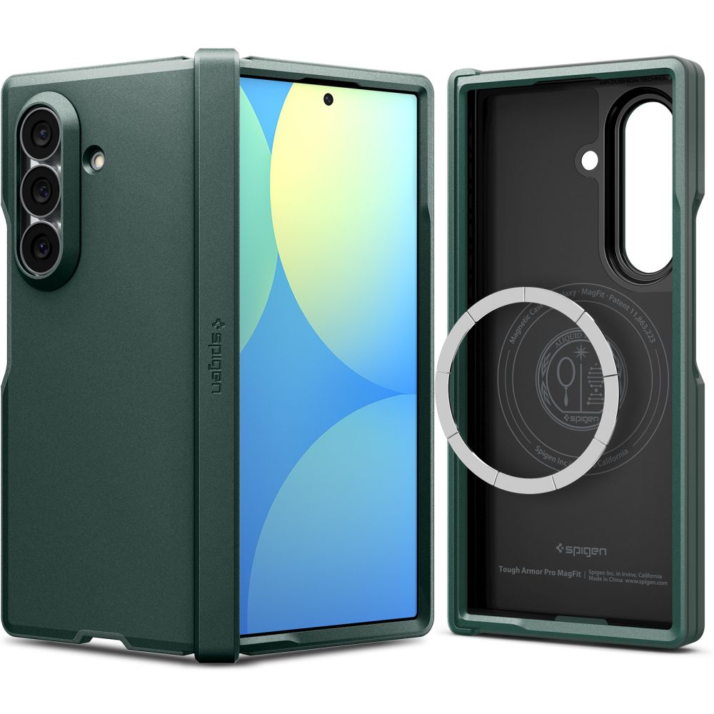Spigen Tough Armor Pro Magsafe Galaxy Z Fold 8 Ultra Abyss Green