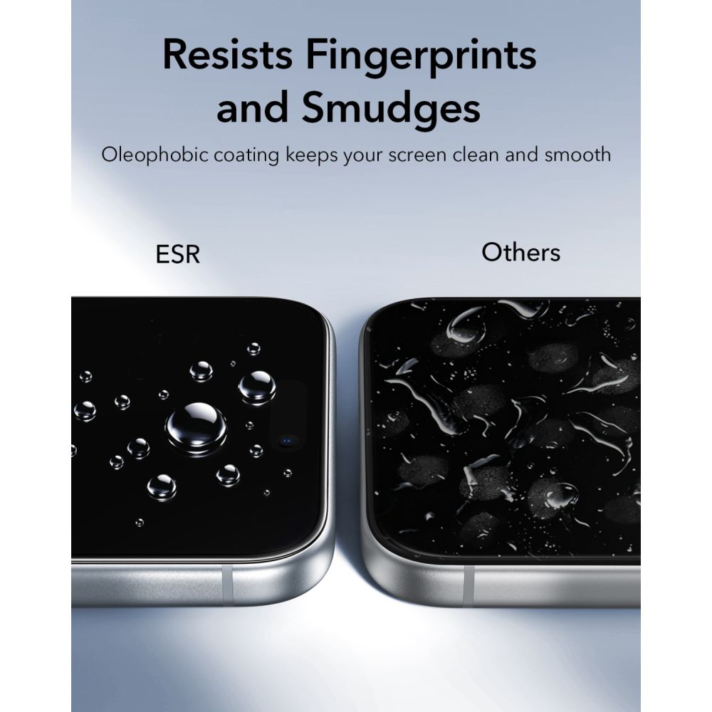 Hærdet Glas Esr Ultrafit Classic Hærdet Glas 2 Pack Iphone 17 Pro Max / 18 Pro Max Sort