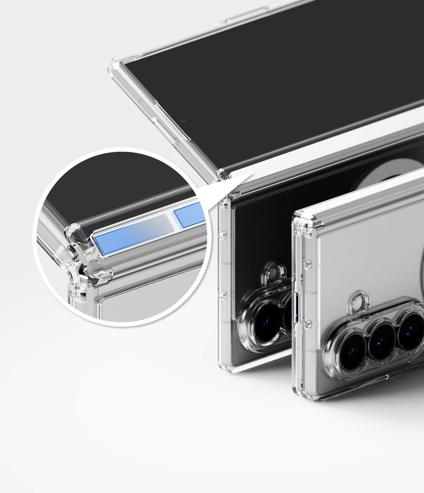 Ringke Fusion Flap Magnetisk Magsafe Galaxy Z Fold 8 Ultra Clear