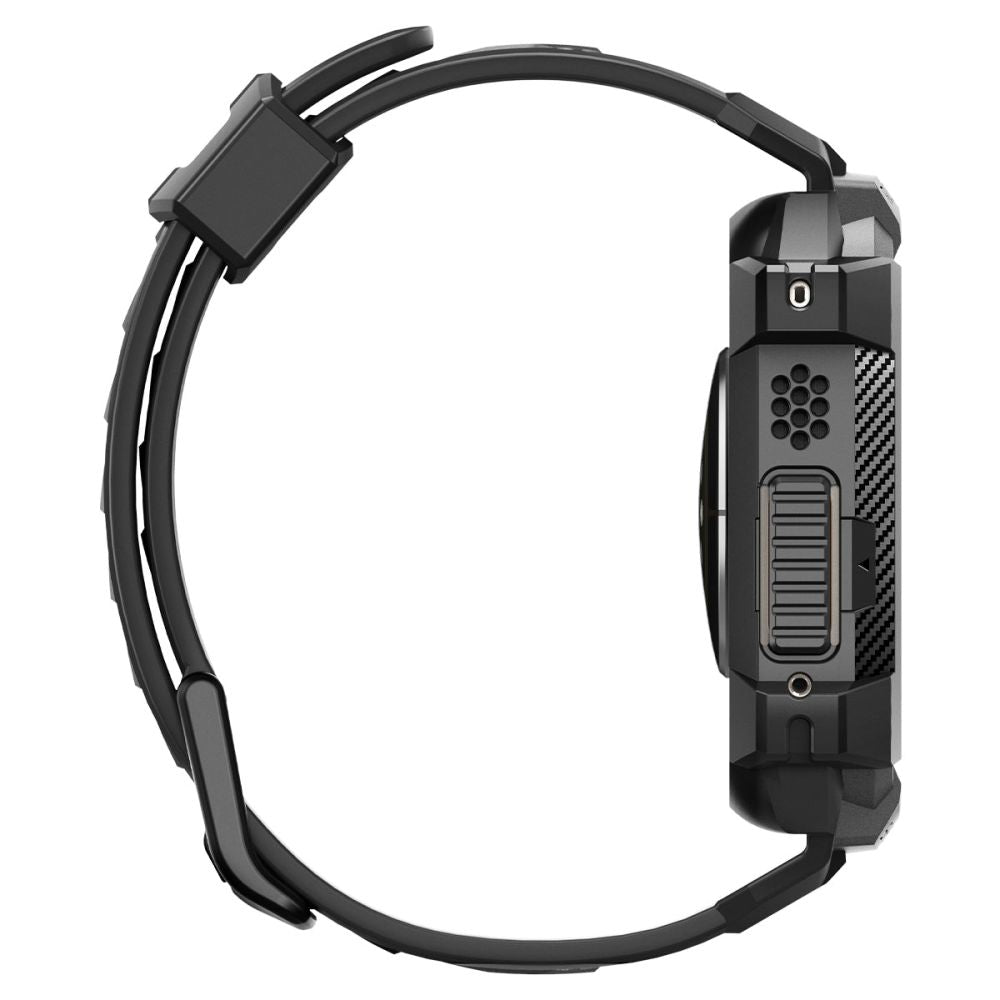 Spigen Rugged Armor ”Pro” Apple Watch Ultra 1 / 2 / 3 / 4 (49 Mm) Sort