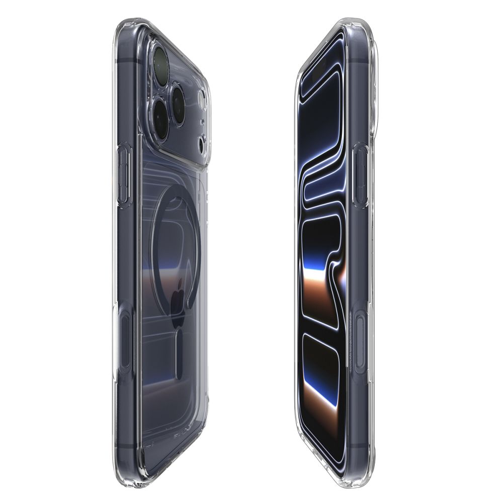 Spigen Ultra Hybrid Magsafe Iphone 17 Pro Klar/Dyb Blå